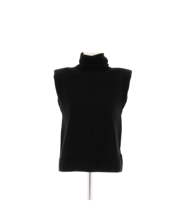 Pull col roulé en laine