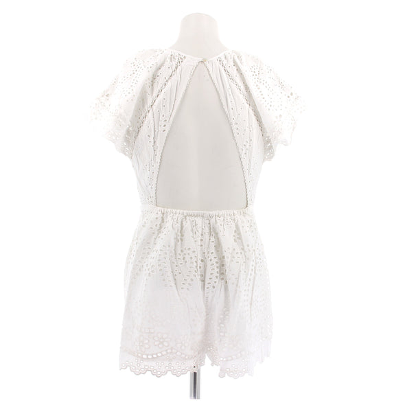 Combishort blanche
