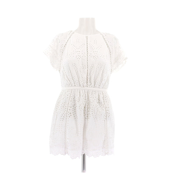 Combishort blanche