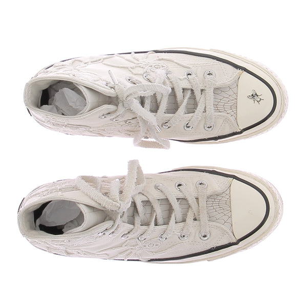 Baskets blanches "Doctor Who"