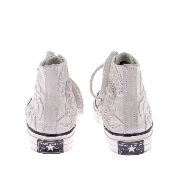 Baskets blanches "Doctor Who"