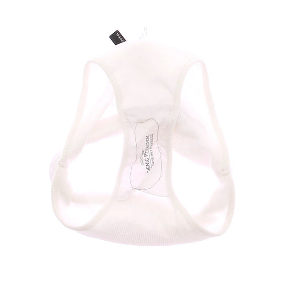 Culotte en maille côtelée blanche