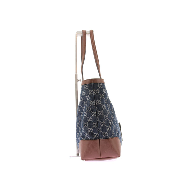 Sac Cabas en denim "Ophidia"