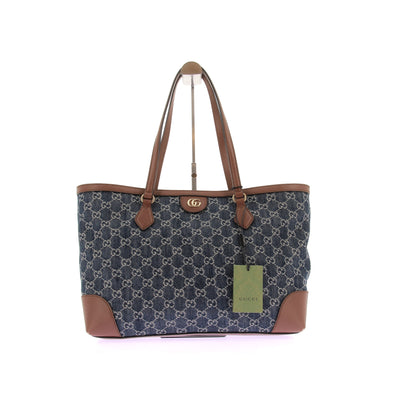 Sac Cabas en denim "Ophidia"