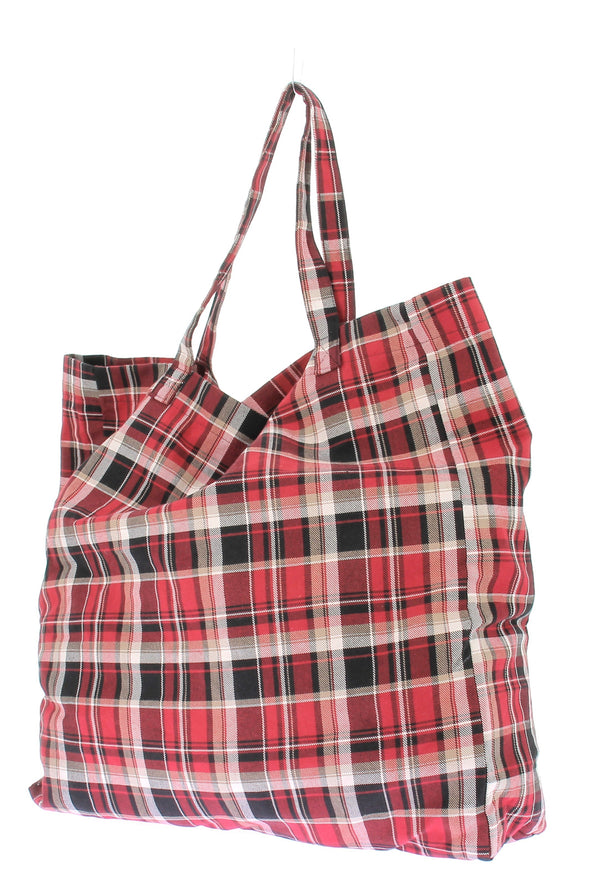 Grand sac Cabas en tartan