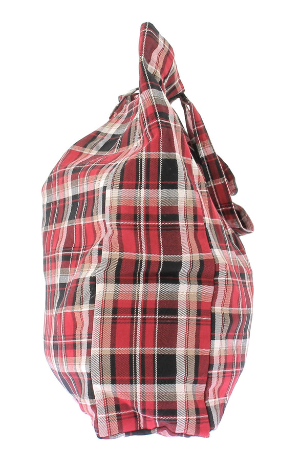Grand sac Cabas en tartan