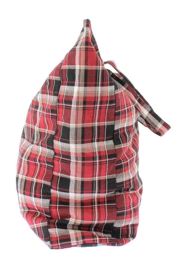 Grand sac Cabas en tartan