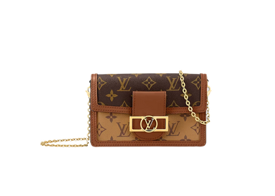 Mini sac "Dauphine" en cuir