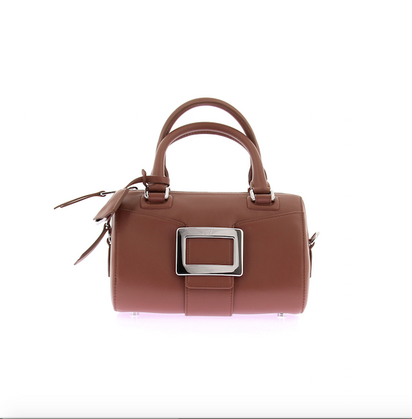Sac à main "Belle Vivier" marron