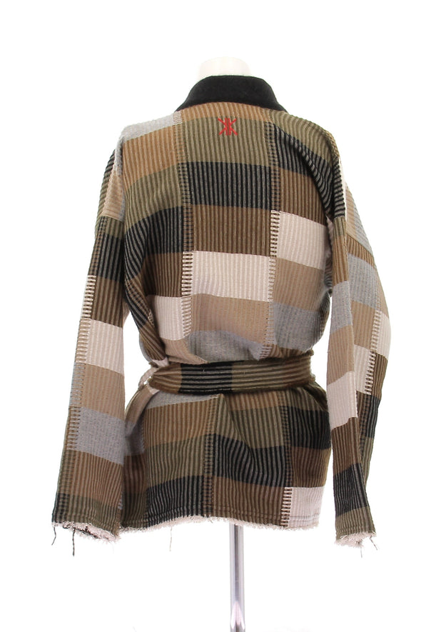 Cardigan en mélange de cachemire et soie