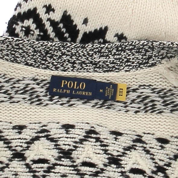 Cardigan en laine imprimée