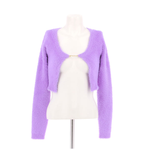 Cardigan en fourrure synthétique
