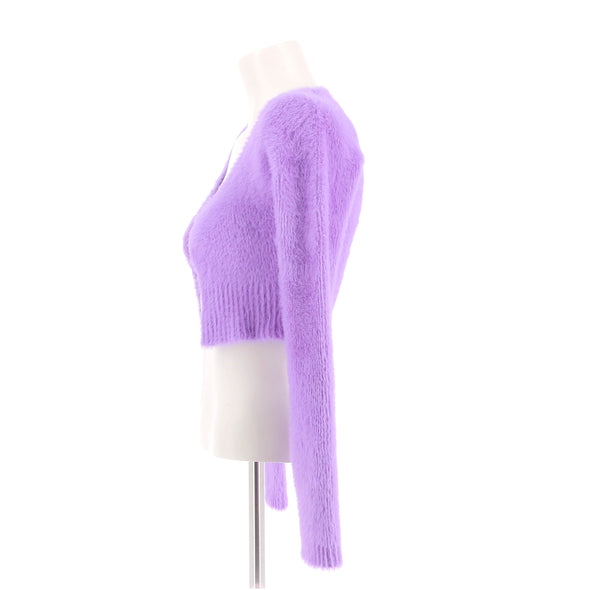Cardigan en fourrure synthétique