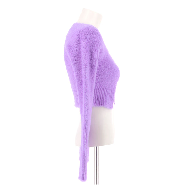 Cardigan en fourrure synthétique