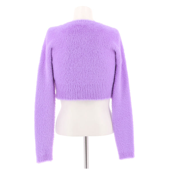 Cardigan en fourrure synthétique