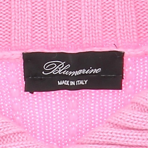 Cardigan en laine rose
