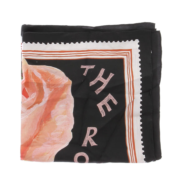 Carré de soie à imprimé