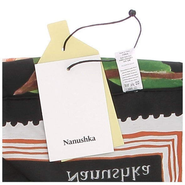 Carré de soie à imprimé