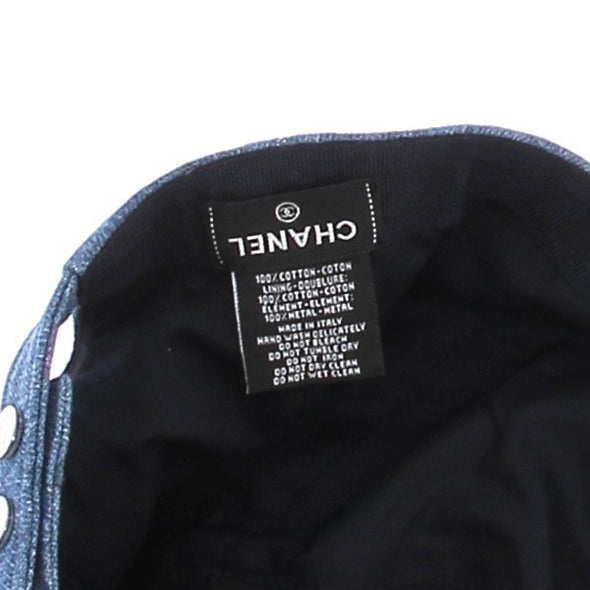 Casquette en denim