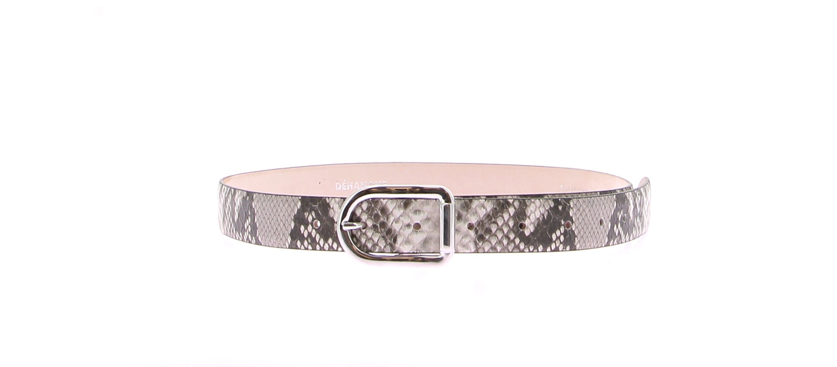 Ceinture en cuir Mija a imprime serpent Personal Seller Paris