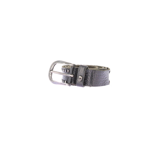 Ceinture en cuir cloutée