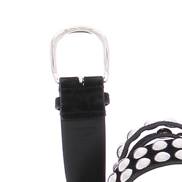 Ceinture cloutée noire