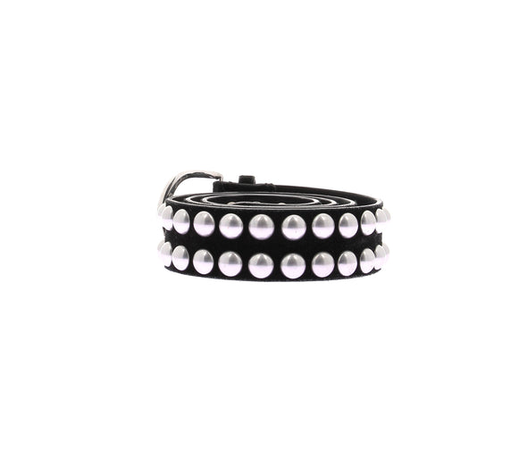 Ceinture cloutée noire