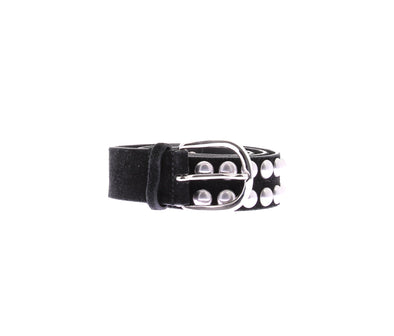 Ceinture cloutée noire