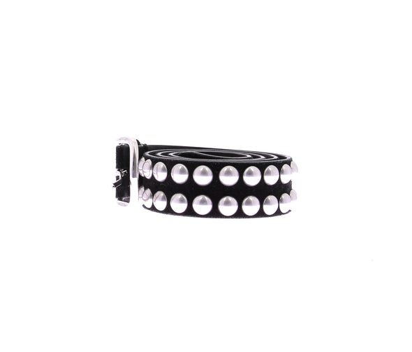 Ceinture cloutée noire