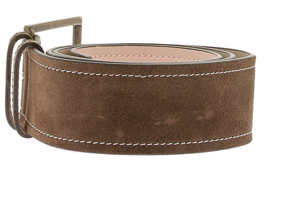 Ceinture daim marron