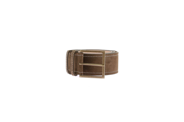 Ceinture daim marron