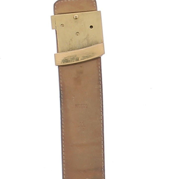 Ceinture en cuir Damier