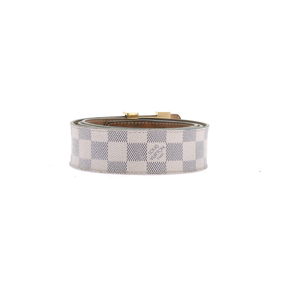 Ceinture en cuir Damier