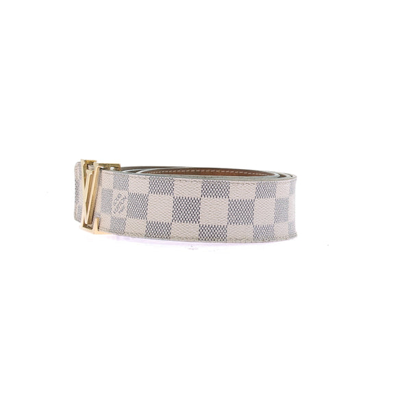 Ceinture en cuir Damier