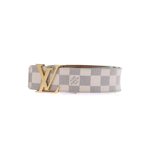 Ceinture en cuir Damier