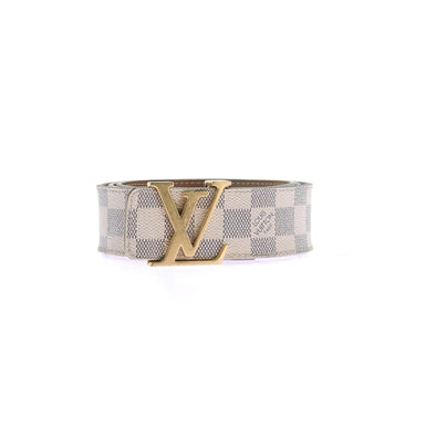 Ceinture en cuir Damier