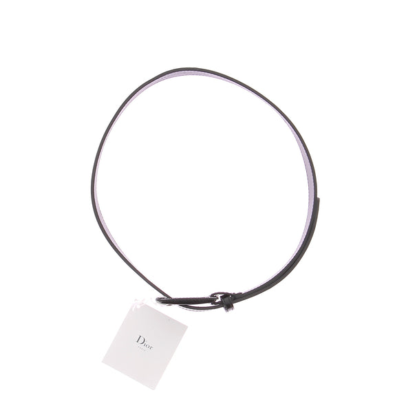Ceinture en cuir noire