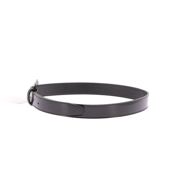 Ceinture en cuir noire