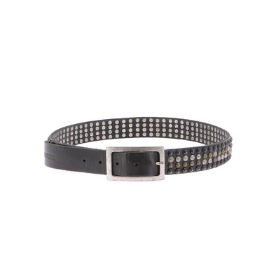 Ceinture cloutée noire