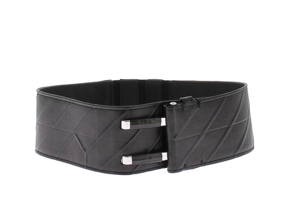 Ceinture en cuir noire