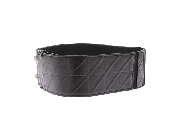 Ceinture en cuir noire