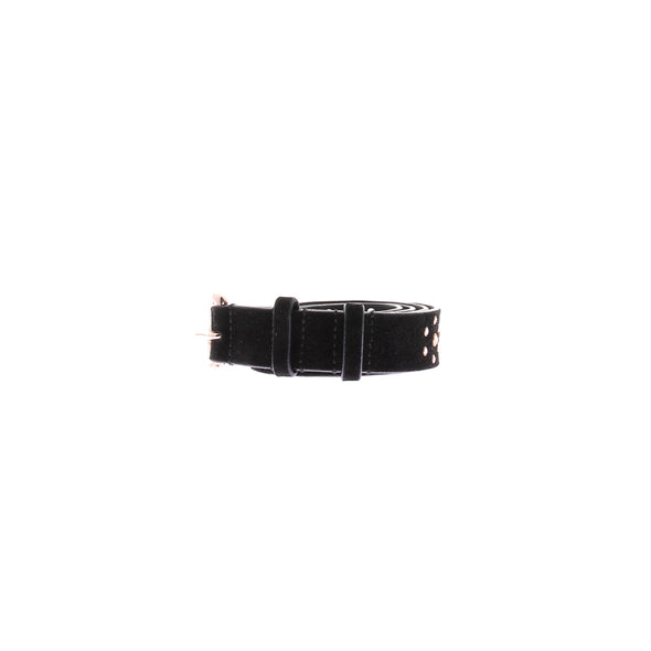 Ceinture noire à strass