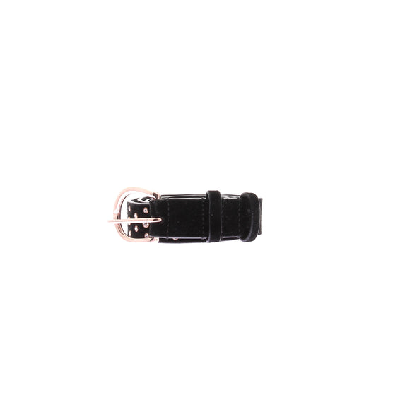 Ceinture noire à strass