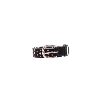 Ceinture noire à strass