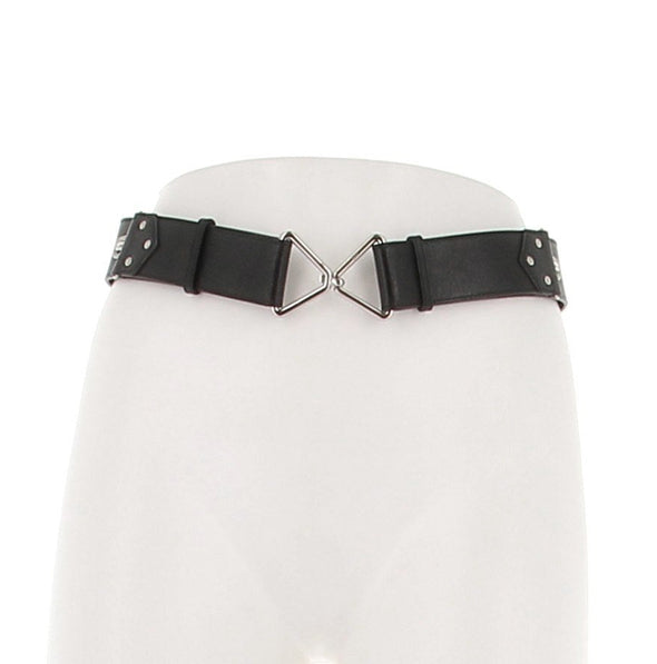 Ceinture en cuir noire