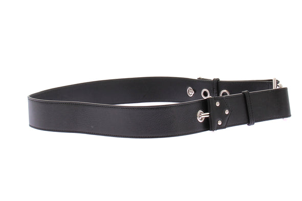 Ceinture en cuir noire