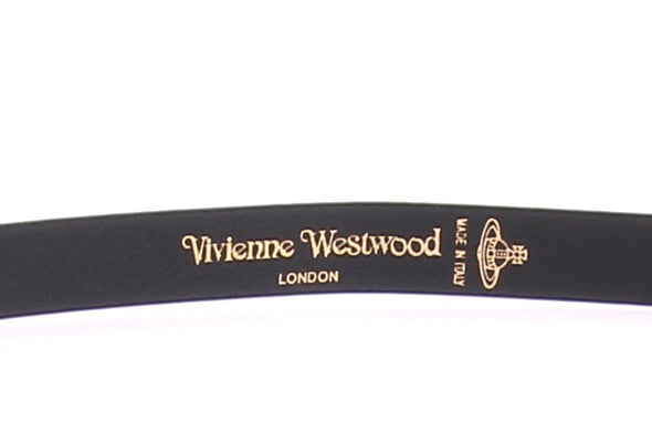 Ceinture noire à boucle à orbe