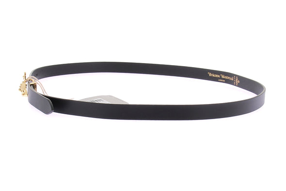 Ceinture noire à boucle à orbe