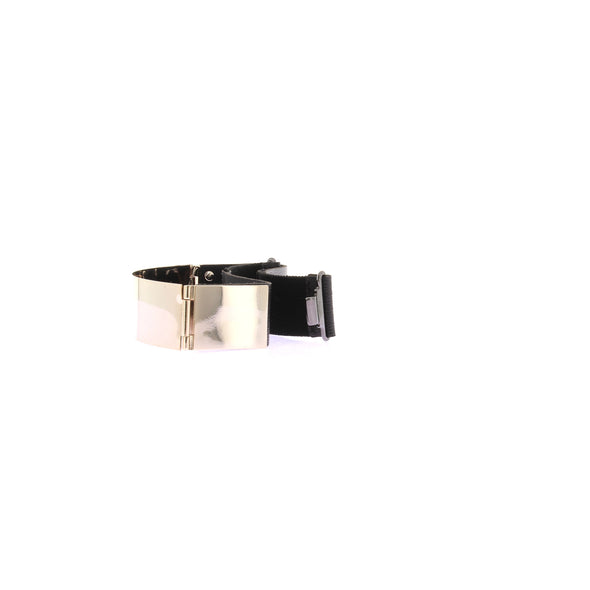Ceinture en cuir et métal
