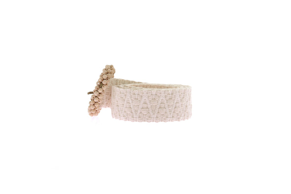 Ceinture en raphia